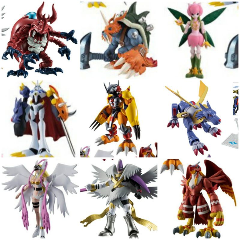 Mô hình thú nhựa lắp ráp digimon shodo