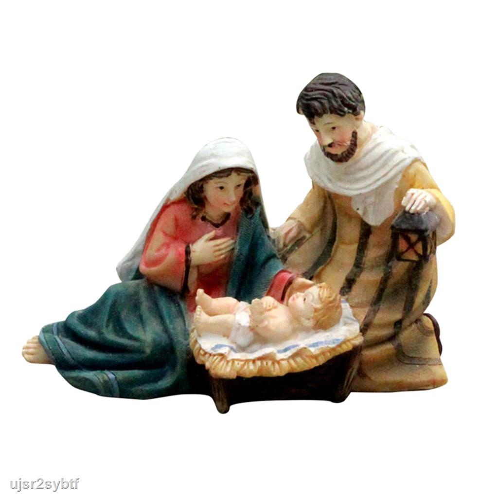 Siêu rẻ Mô hình tượng chúa Jesus trang trí giáng sinh