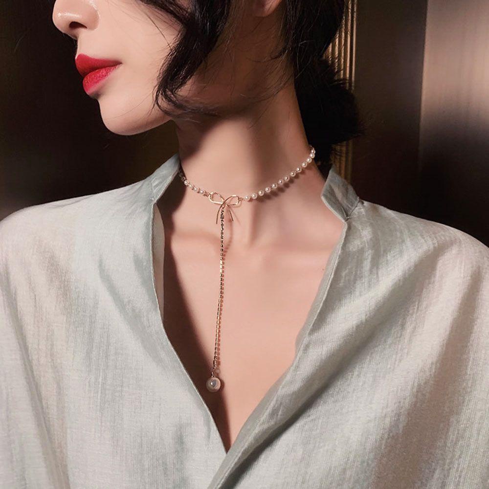 Vòng Cổ Choker Thiết Kế Thanh Lịch Thời Trang Hàn Quốc Cho Nữ