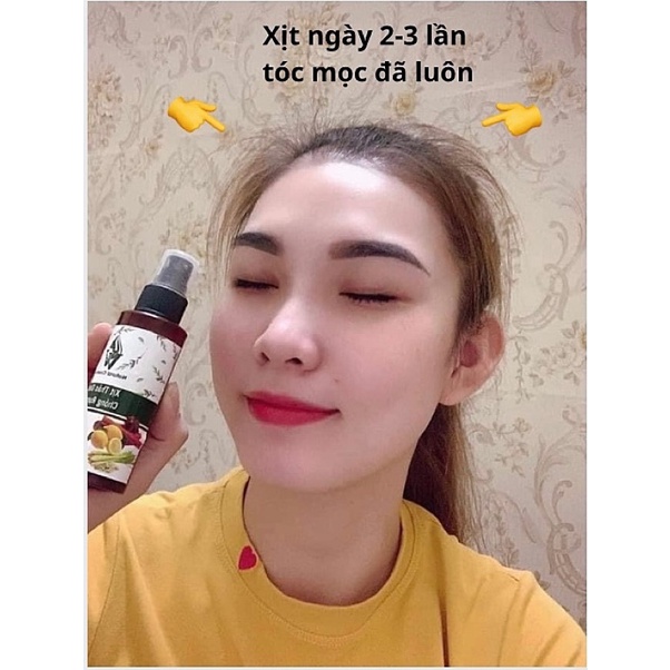 XỊT QUẾ SẢ CHANH VV Natural Cosmetic giúp ngăn rụng, kích thích mọc tóc, giảm gàu, kiềm dầu chống bết