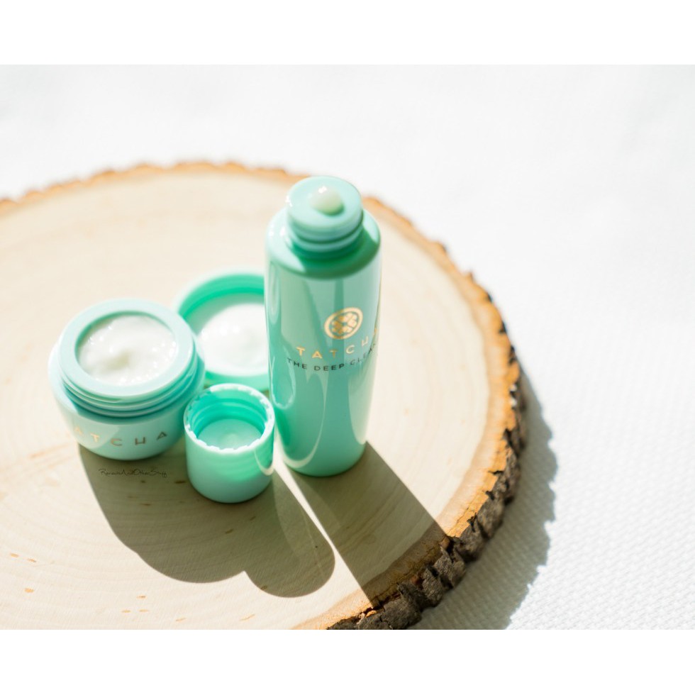 Bộ Dưỡng Da 2 Món Tatcha Water Cream Deep Cleanse