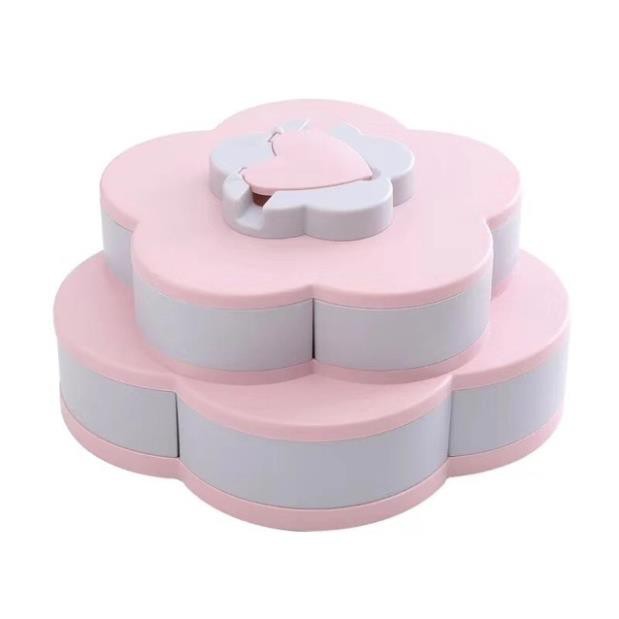 [SALE TẾT]  HỘP MỨT 2 TẦNG CÓ GIÁ ĐỂ ĐIỆN THOẠI