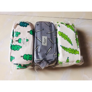 Hộp bút vải hình lá