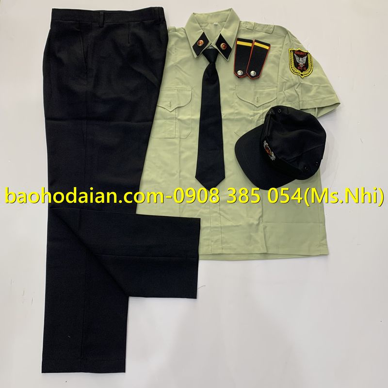 Quần áo bảo vệ màu xanh vỏ đậu vải kate ford thoáng mát kèm phụ kiện