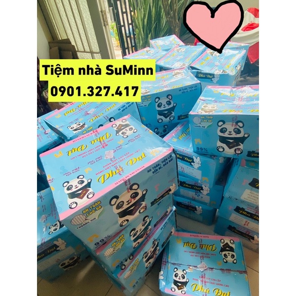 Khăn ướt Gấu Mới Phú Đạt không mùi 120 tờ date xa