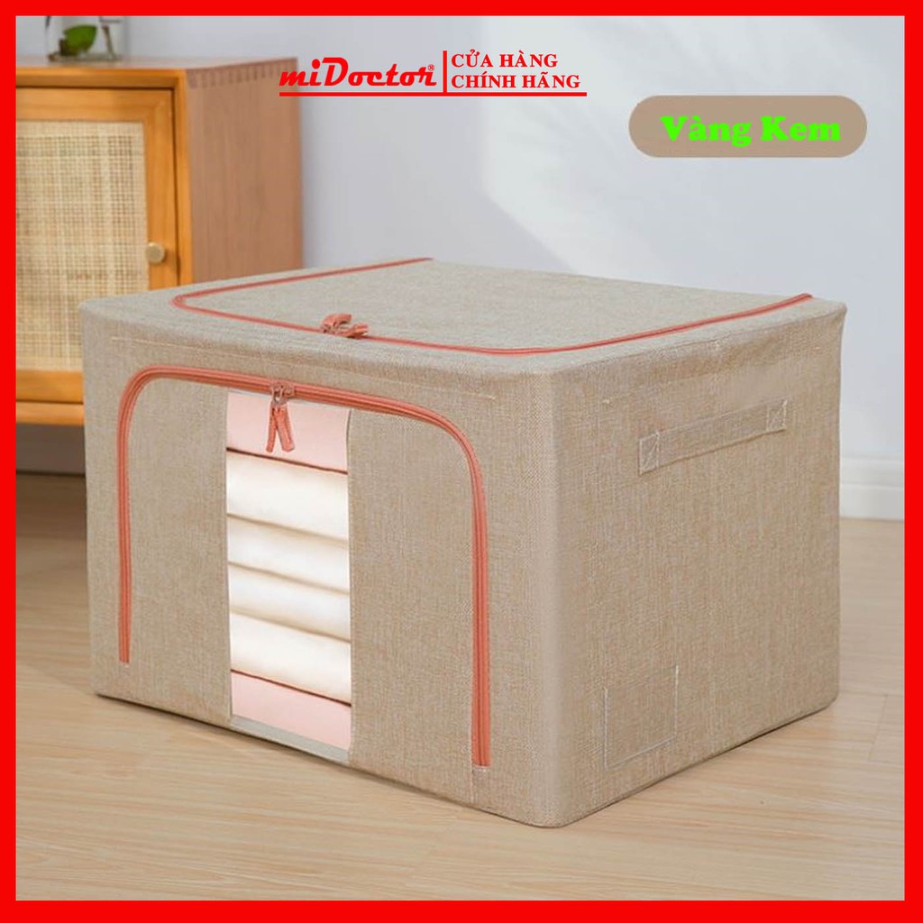 Túi Đựng Chăn Màn Khung Sắt Nhật Bản miDoctor Kích Thước Cỡ Tiêu Chuẩn Size L 50 x 40 x 30cm