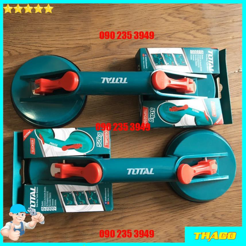 Giác hút hít kính kiếng chân không 25kg 50kg Total Ingco nhựa ABS siêu bền loại 1 đầu và 2 đầu 1234