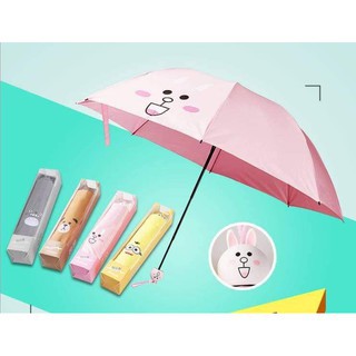 Ô mèo gấp gọn chống tia UV/Ô chống tia UV chân mèo dễ thương