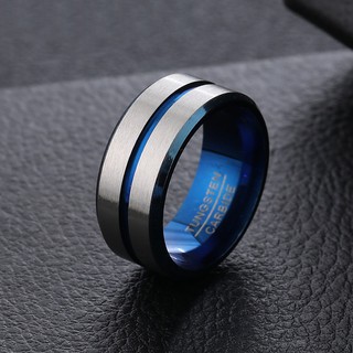 Nhẫn Nam Tungsten cặp đôi thời trang Hàn Quốc
