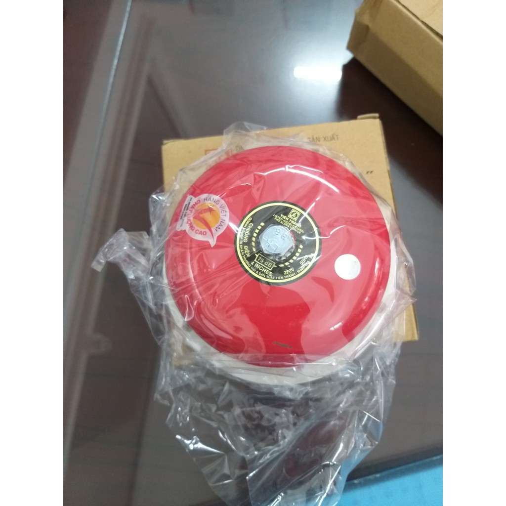 CHUÔNG ĐIỆN 4 INCHES BÁO GIỜ, BÁO ĐỘNG CHO GIA ĐÌNH, TRƯỜNG HỌC, XÍ NGHIỆP...
