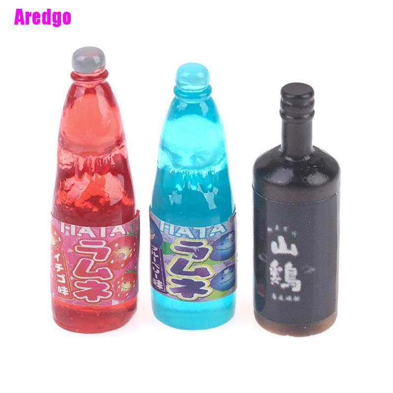 Bộ 20 chai mini tỉ lệ 1:12 1:6 cho nhà búp bê