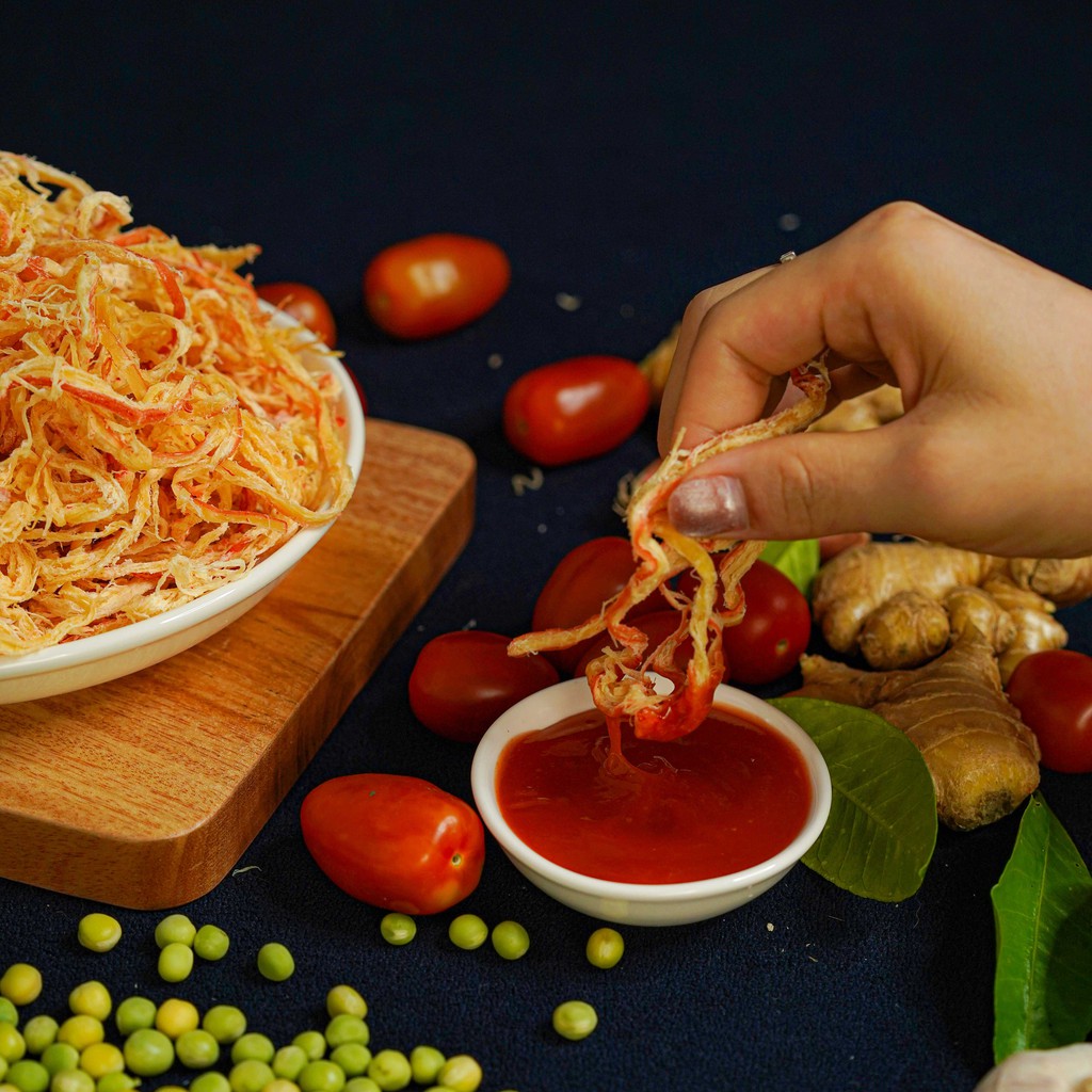 300G Khô Mực Hấp Nước Dừa Loại Ngon | Snacks Home - Đồ Ăn Vặt Hà Nội | BigBuy360 - bigbuy360.vn