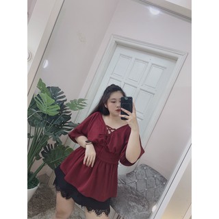 [BIG SIZE] Áo cánh dơi đỏ - hàng thiết kế