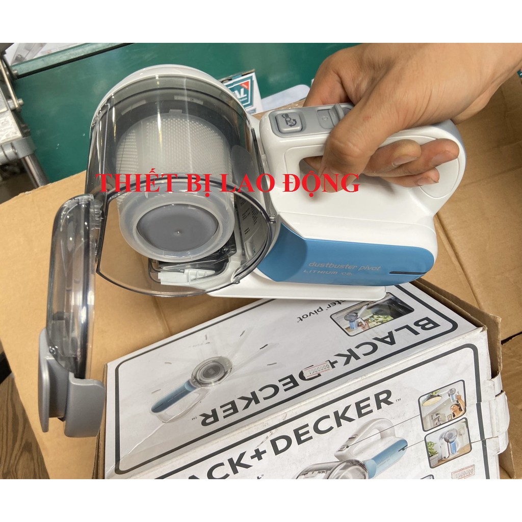 Máy hút bụi cầm tay dùng pin 10.8V Black &amp; Decker PV1020L