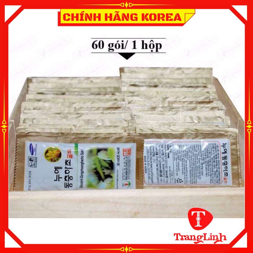 [Khóa Xịn] Nước đông trùng hạ thảo hàn quốc hộp gỗ Bio 60 gói - Tăng đề kháng, bổ phổi, phòng ung thư - tranglinhkorea