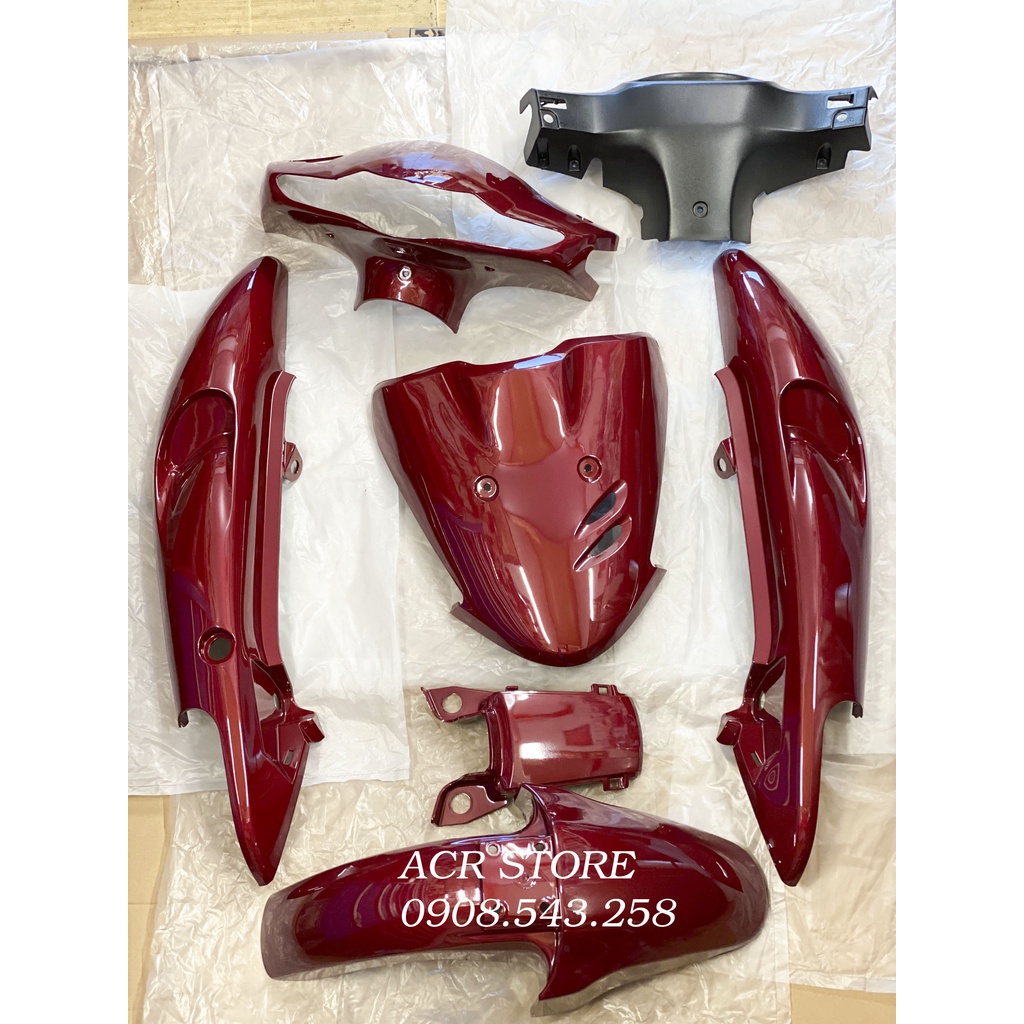 Dàn Áo 7 Món Nhựa - Suzuki FX 125  - Chính Hãng Nhập Malay