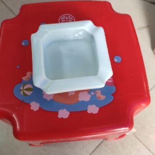 (thanh lý nghỉ bán) sét 2 gạt tàn sứ trắng