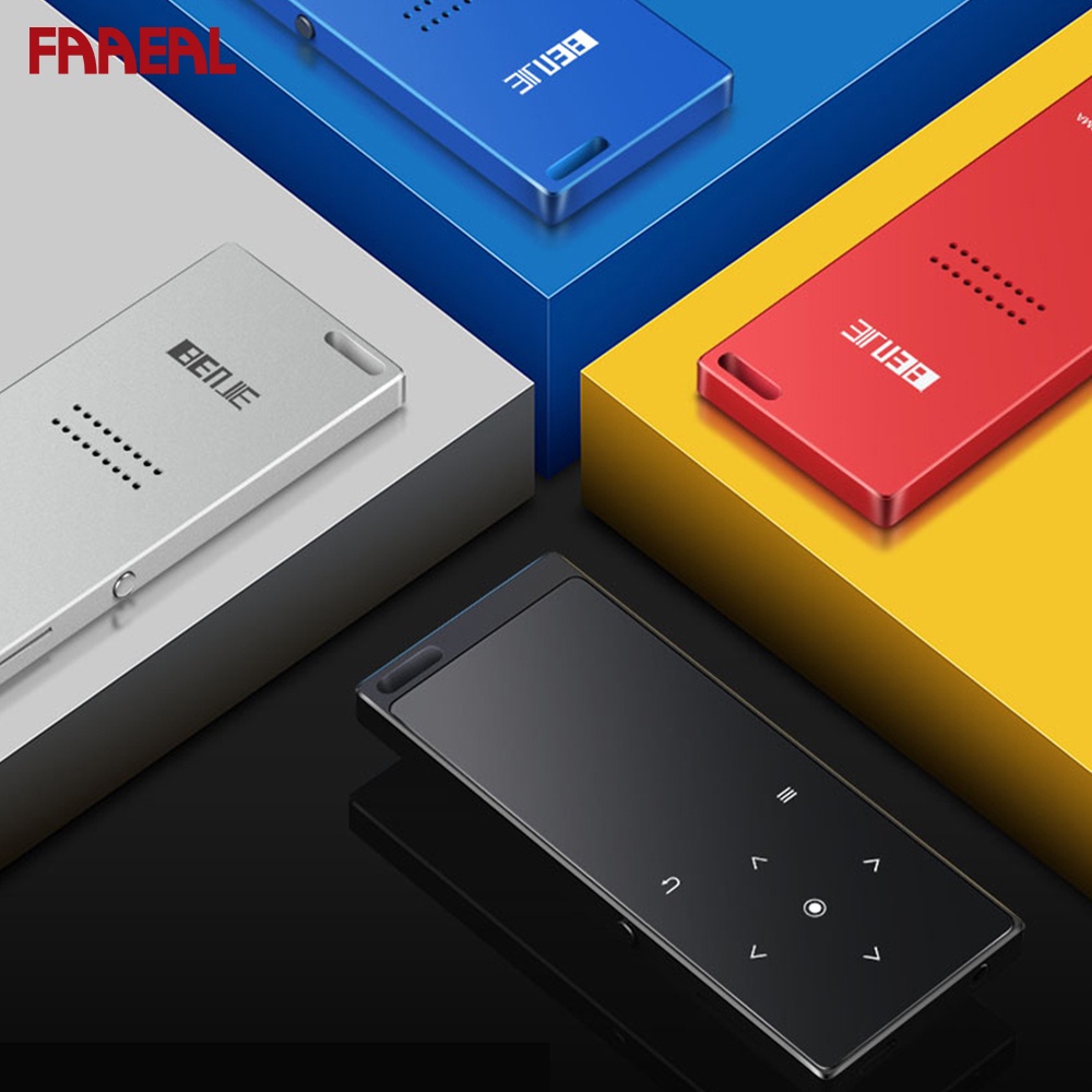 Máy Nghe Nhạc Thể Thao FAAEAL Bejie M3 Bluetooth MP4 MP3 Với Loa Ghi Âm Ebook