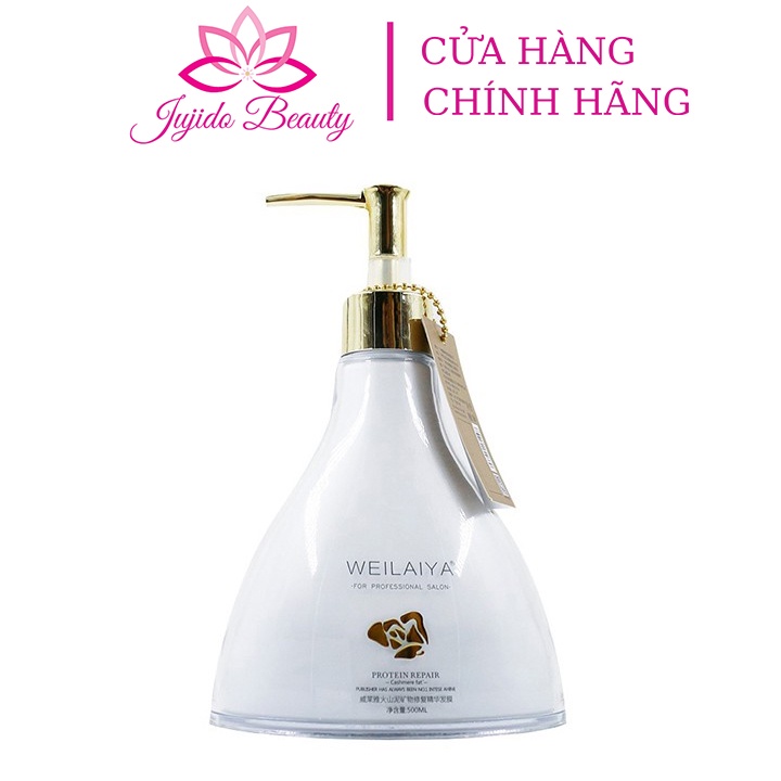 Kem Hấp Ủ Tóc Weilaiya Bùn Khoáng 500ml Phục Hồi Tóc Xơ Hư Tổn