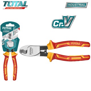 Kềm(kìm) cắt cáp 6"/160mm cách điện Total THTIP2761