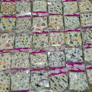 Sét 5 yếm cotton cực xinh cho bé