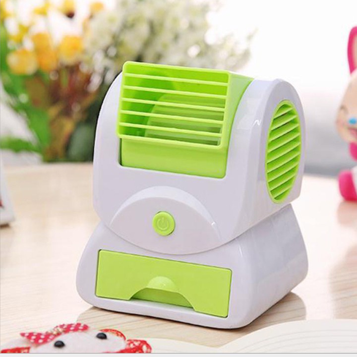 Quạt đá hơi nước 2 cửa thông minh