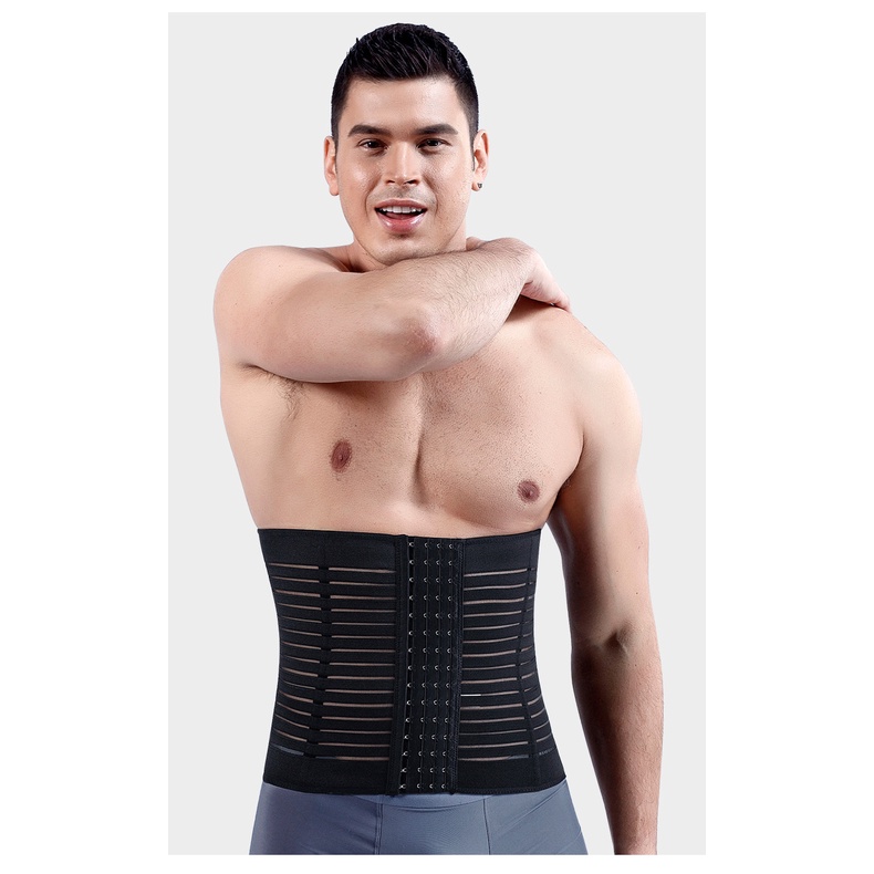 Nịt bụng nam, latex nam hỗ trợ thon gọn vùng eo ngay lập tức