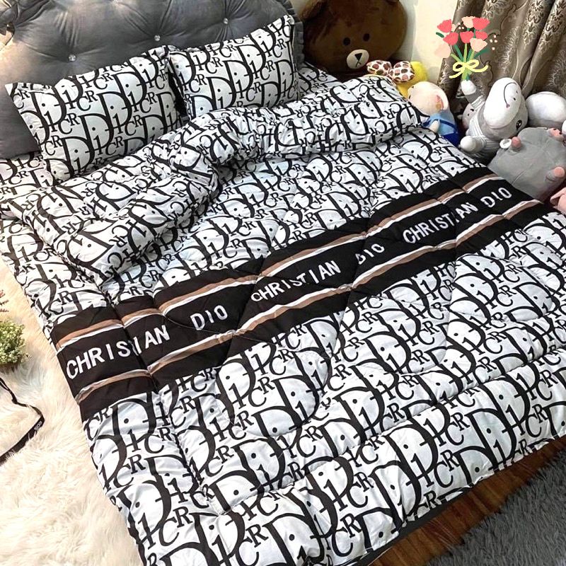 Set chăn phao 5 món bao gồm đủ size m6 m8 2m2