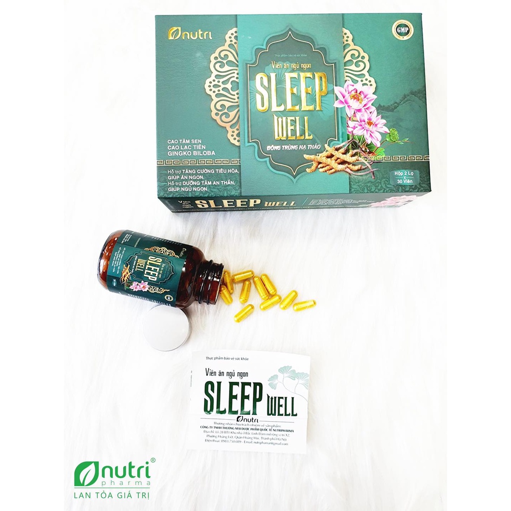 VIÊN ĂN NGỦ NGON CAO CẤP SLEEP WELL