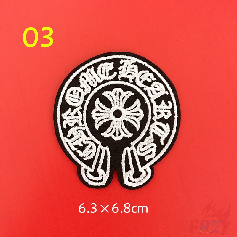Miếng vá ủi trang trí trang phục họa tiết logo 3.1.1
