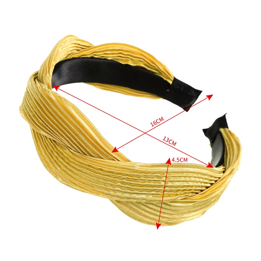 Băng đô cài tóc màu sắc đơn giản kiểu dáng thời trang cho nữ