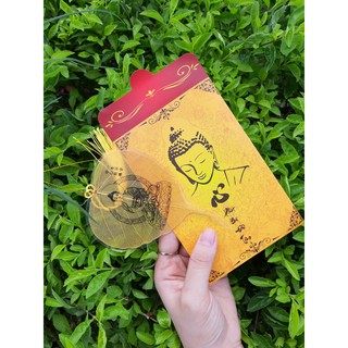 Lá Bồ Đề Tuổi Mùi (Treo xe ô tô): Phật Như Lai Đại Nhật