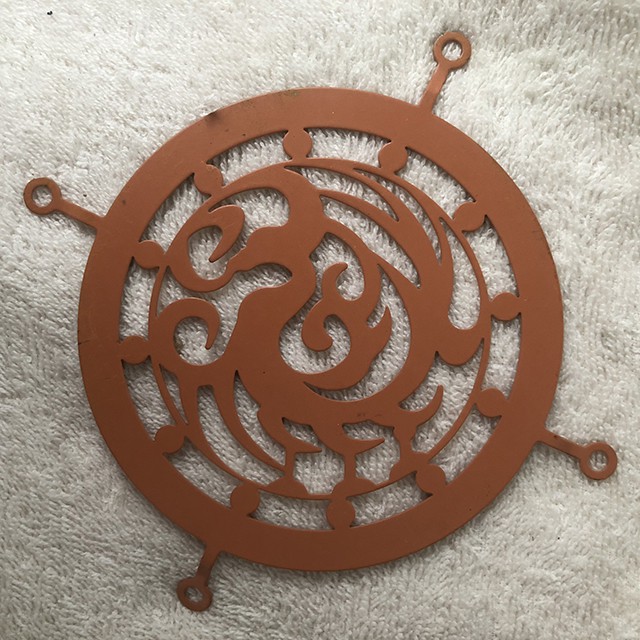 Lưới chắn quạt fan 12cm hình rồng