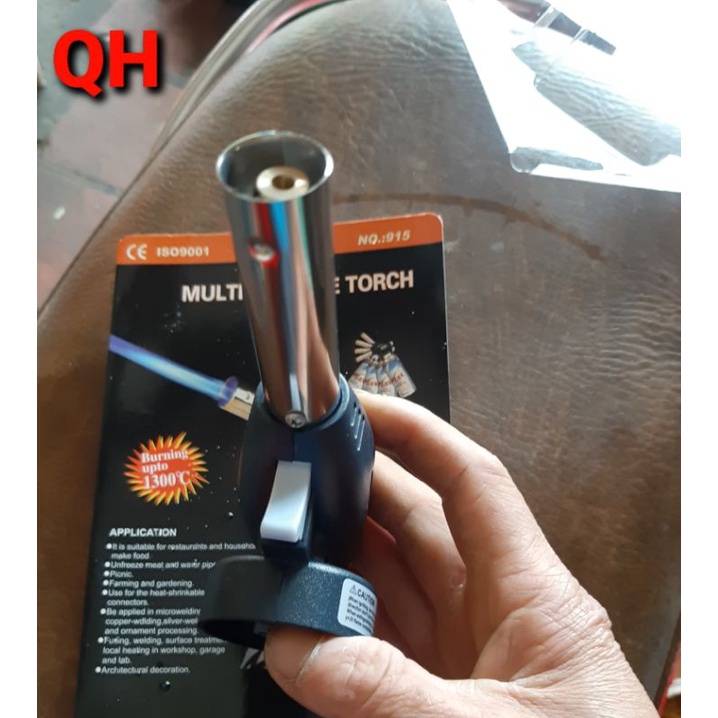 Đèn khò gas đánh lửa tự động công nghệ nhật lửa khè xanh,mạnh khò thực phẩm hàn mọi kim loại