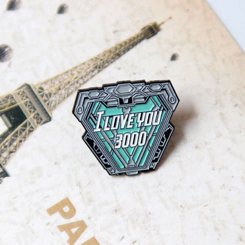 Pin cài áo hình I love you 3000 series Marvel Avengers - GC252