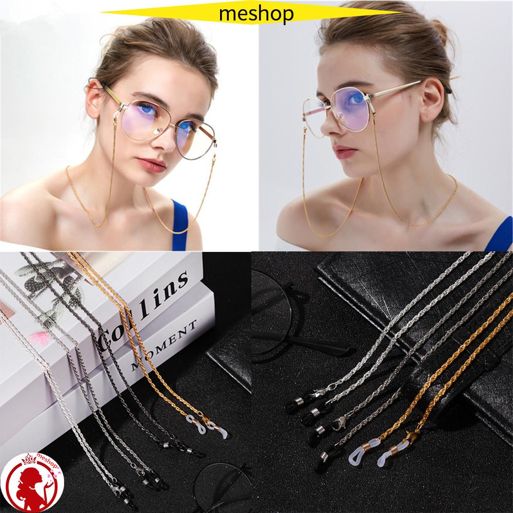 Dây Xích Kim Loại Đeo Mắt Kính Chống Trượt Phong Cách Cổ Điển Cho Nam Và Nữ