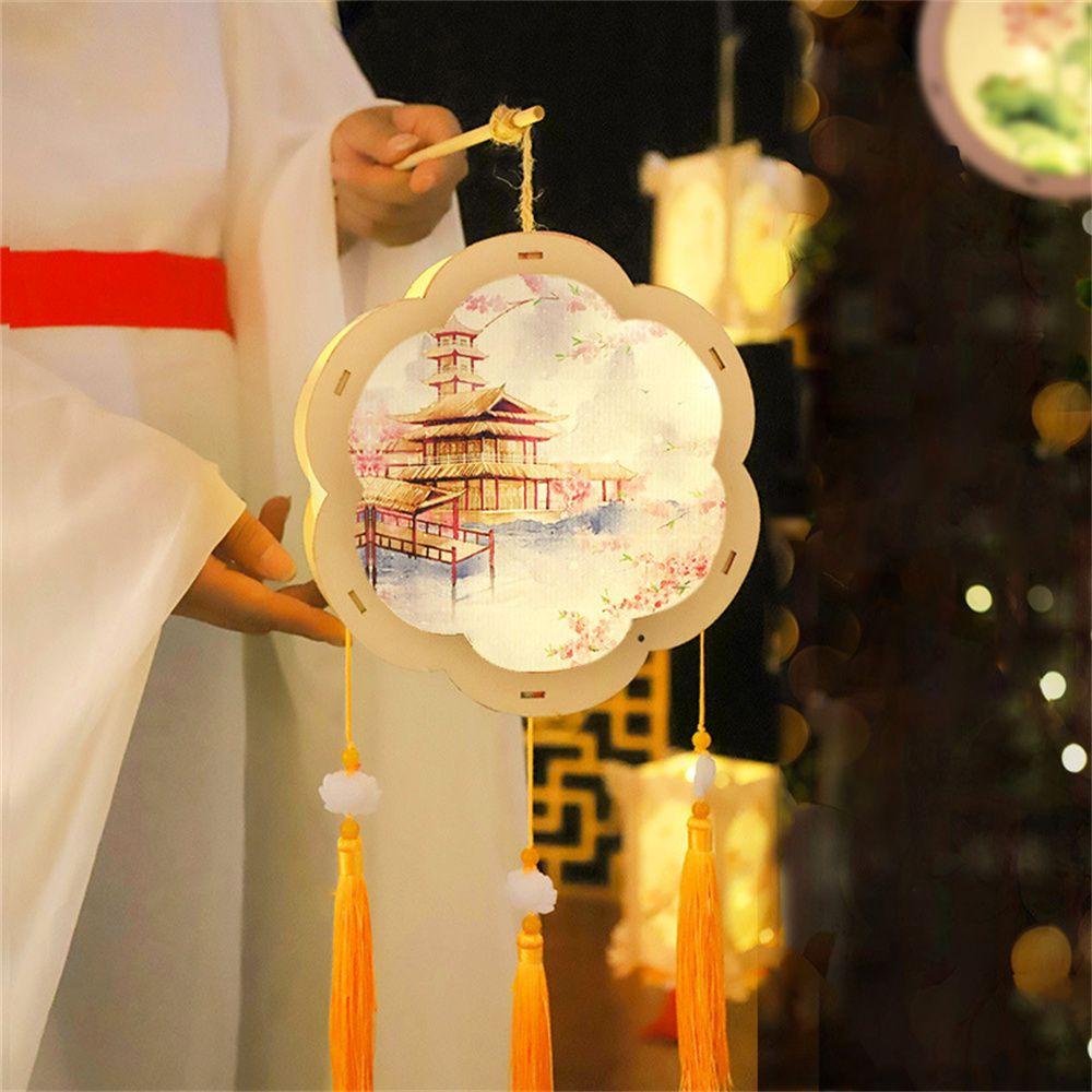 Lồng Đèn Hình Thỏ Phong Cách Trung Hoa Cổ Điển