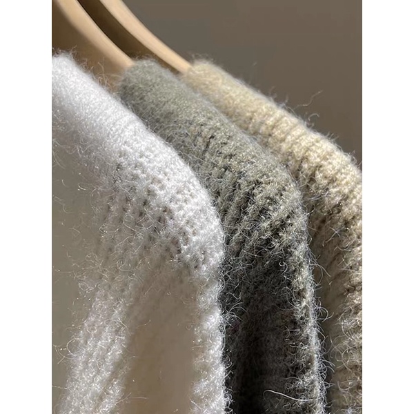 Cardigan len cúc chất dày mịn