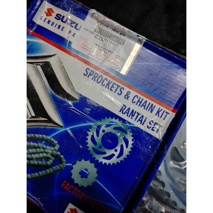 BỘ NHÔNG SÊN DĨA ZIN - SATRIA FI, RAIDER FI - CHÍNH HÃNG SUZUKI INDONESIA - ACR DOHC shop