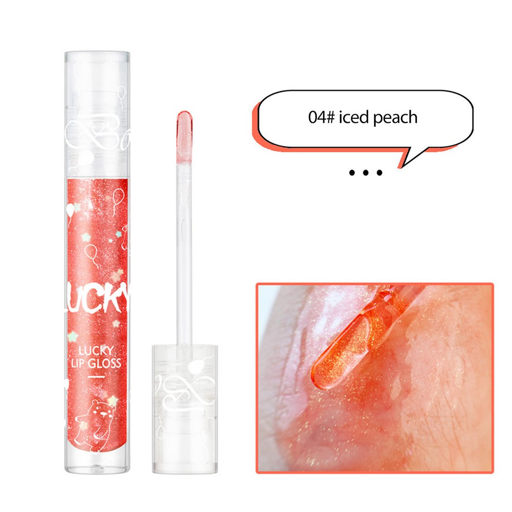 (Hàng Mới Về) Son Bóng Dưỡng Ẩm Chống Dính Thiết Kế Vỏ Đính Đá Lấp Lánh Sành Điệu | BigBuy360 - bigbuy360.vn