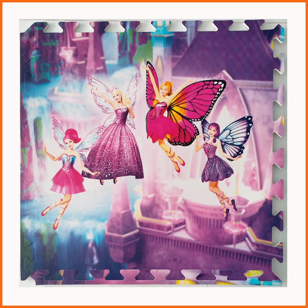 Thảm chơi cho bé hình Công chúa Disney (bộ 4 tấm)- Kích thước mỗi tấm 60x60x1cm- Hàng Việt Nam- Mẹ Tròn Store