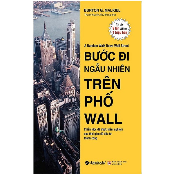 Sách Alphabooks-Combo Bước đi ngẫu nhiên trên phố Wall+Tôi đã kiếm 2.000.000 đô la từ thị trường chứng khoán như thế nào