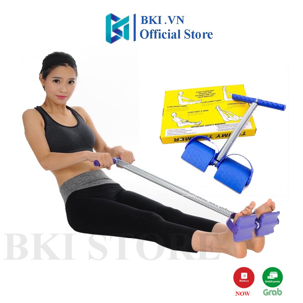 Dây Kéo Lò Xo Tập Lưng Tập Bụng Đa Năng Tummy Trimmer