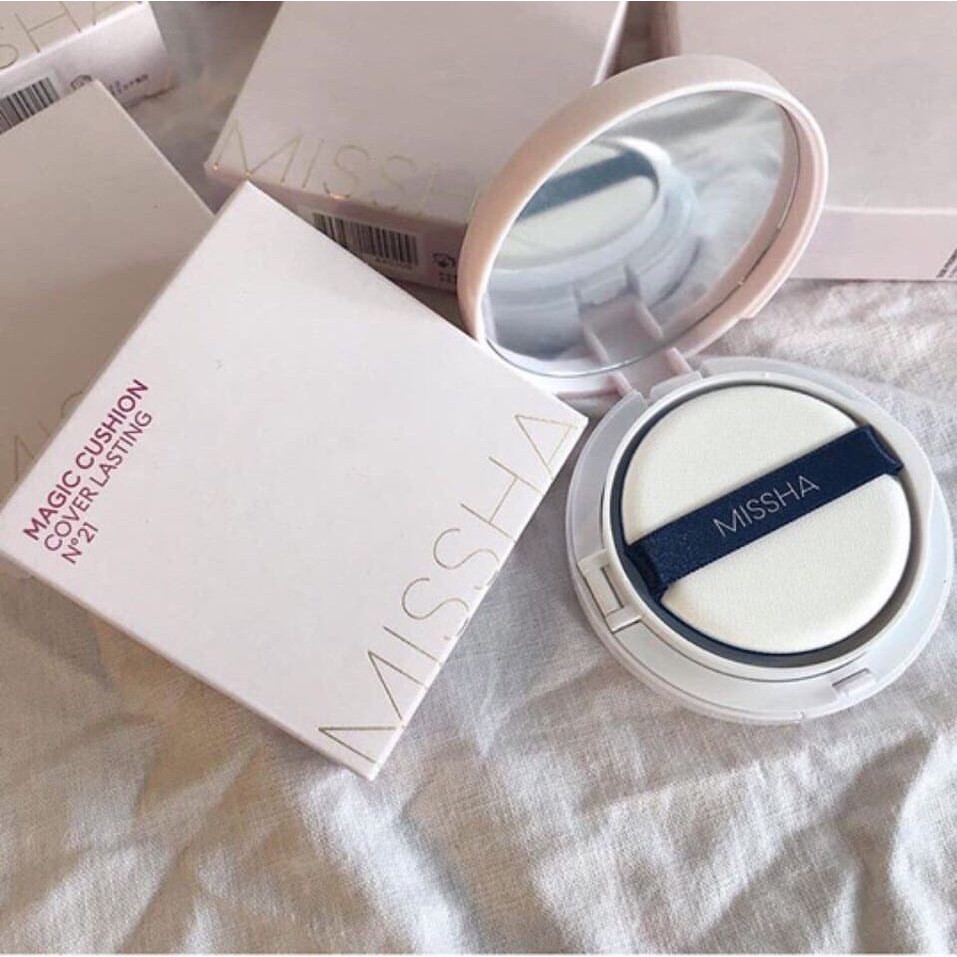 Phấn Nước Kiềm Dầu Missha Magic Cushion Cover Lasting SPF50+ | BigBuy360 - bigbuy360.vn