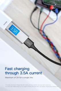 Cáp sạc đa năng Baseus Rapid Series 4 trong 1 cho iPhone/ iPad, Android(3.5A,1.2M,Type C/ Micro/ Lightning ,Fast charge)