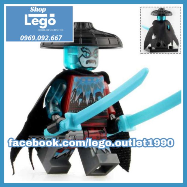 Xếp hình Ninjago Masters of Spinzitzu 2019 mới nhất Lego Minifigures PRCK GA123 130