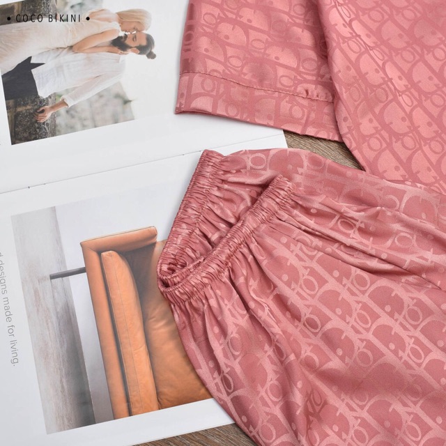 Bộ đồ Pijama lụa💖Bộ lụa gấm cộc-đùi cao cấp [hàng chuẩn kèm Video+ảnh thật] | BigBuy360 - bigbuy360.vn