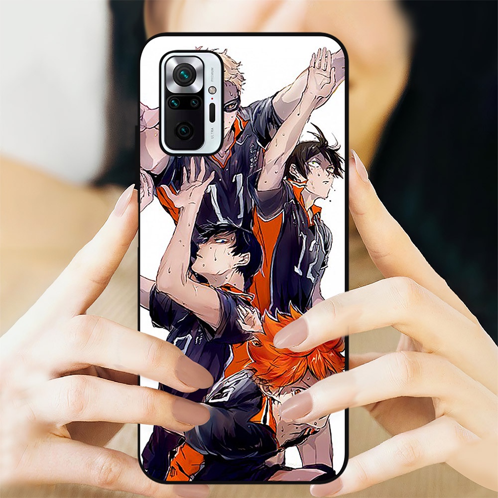 Ốp Điện Thoại Mềm Hình Anime Haikyuu Cho Redmi 10C 10 9C 8A 7A 7 Mi 12
