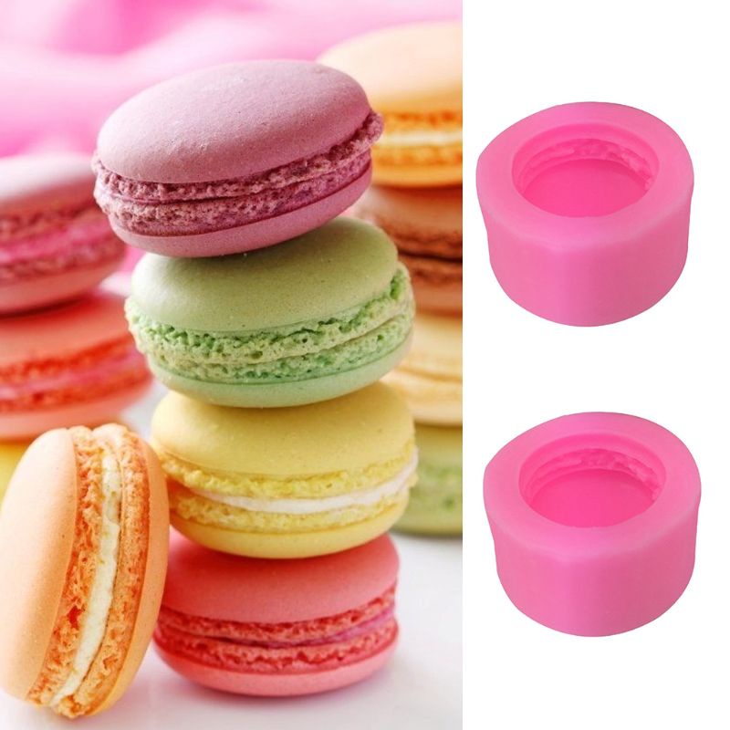 Khuôn Làm Bánh Macaron 3D Bằng Silicone Tiện Dụng