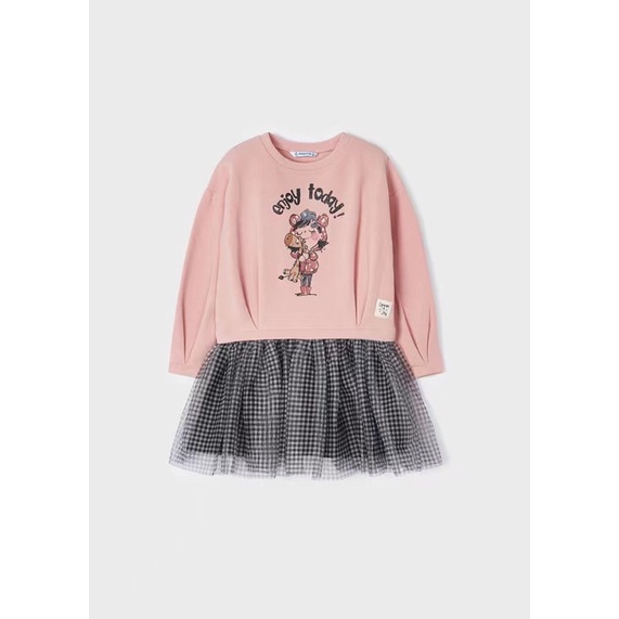 XD- Váy Mayoral phối chân voan size 2y-9y